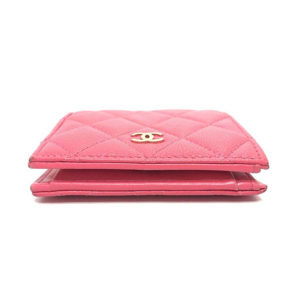 CHANEL Authentic Pink Caviar Leather Wallet - Picture 3 of 13
